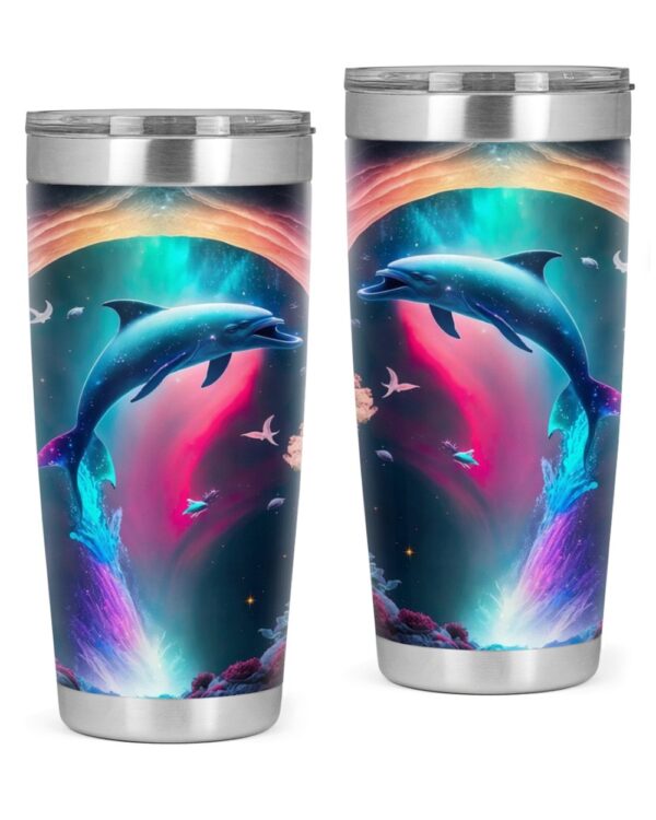 Beautiful Dolphin Tumbler For Dolphin Lovers Tumbler 1