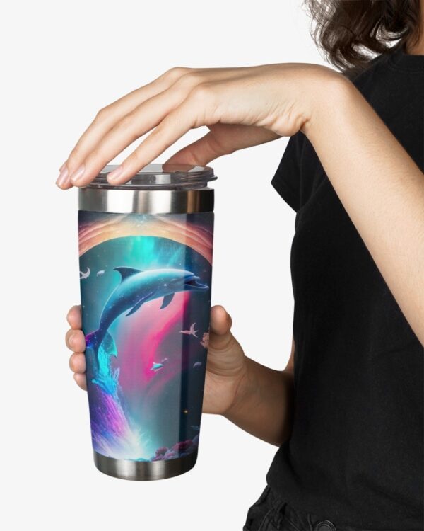 Beautiful Dolphin Tumbler For Dolphin Lovers Tumbler 3